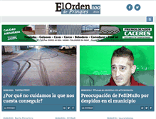 Tablet Screenshot of elorden.com